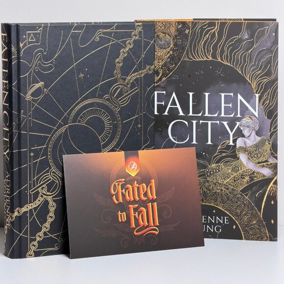 Fairyloot Fallen City by Adrienne Young - Picture 2 of 11